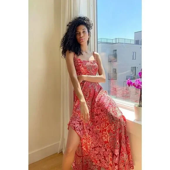 Free People Forever Yours Smocked Dress - Picture 1 of 11